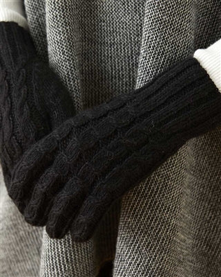 Trenza Cable Alpaca Handknit Gloves Trenza Cable Alpaca Handknit Gloves